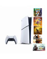Sony PS5 Slim Digital Edition + Games