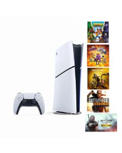 Sony PS5 Slim Digital Edition + Games
