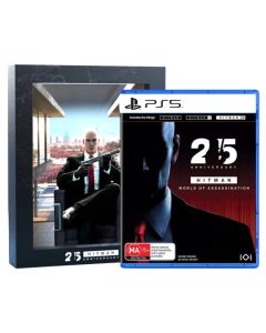 Sony PS5 Disc Hitman World of Assassination 25th Anniversary Box